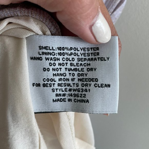 Walter Baker Gold Halter Pleated Top - Size Small - Picture 5 of 8